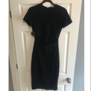 Black Nasty Gal dress.